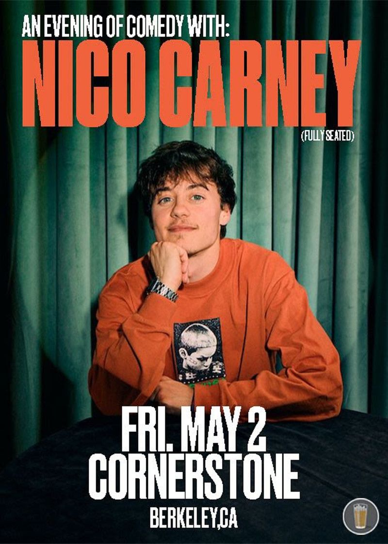 Nico Carney at Funny Bone - Richmond, 14 September | Event in Short Pump | AllEvents