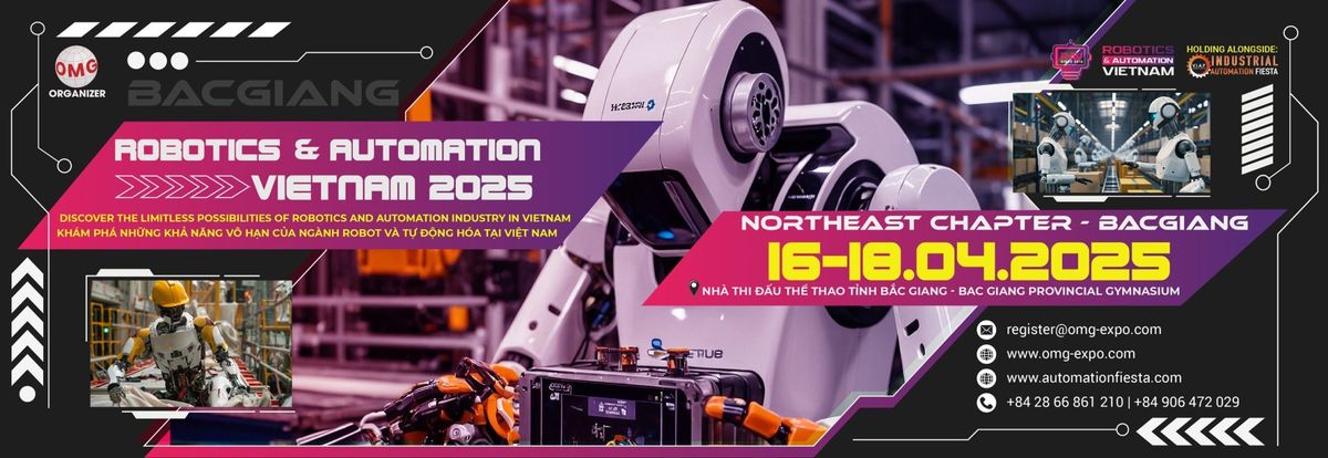 RAV - ROBOTIC & AUTOMATION VIETNAM 2025, 5 November | Event in Bac Ninh | AllEvents