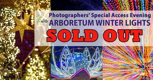 Sold Out Photographers Special Access Arboretum Winter Lights At Tickets Zoeken Chaska