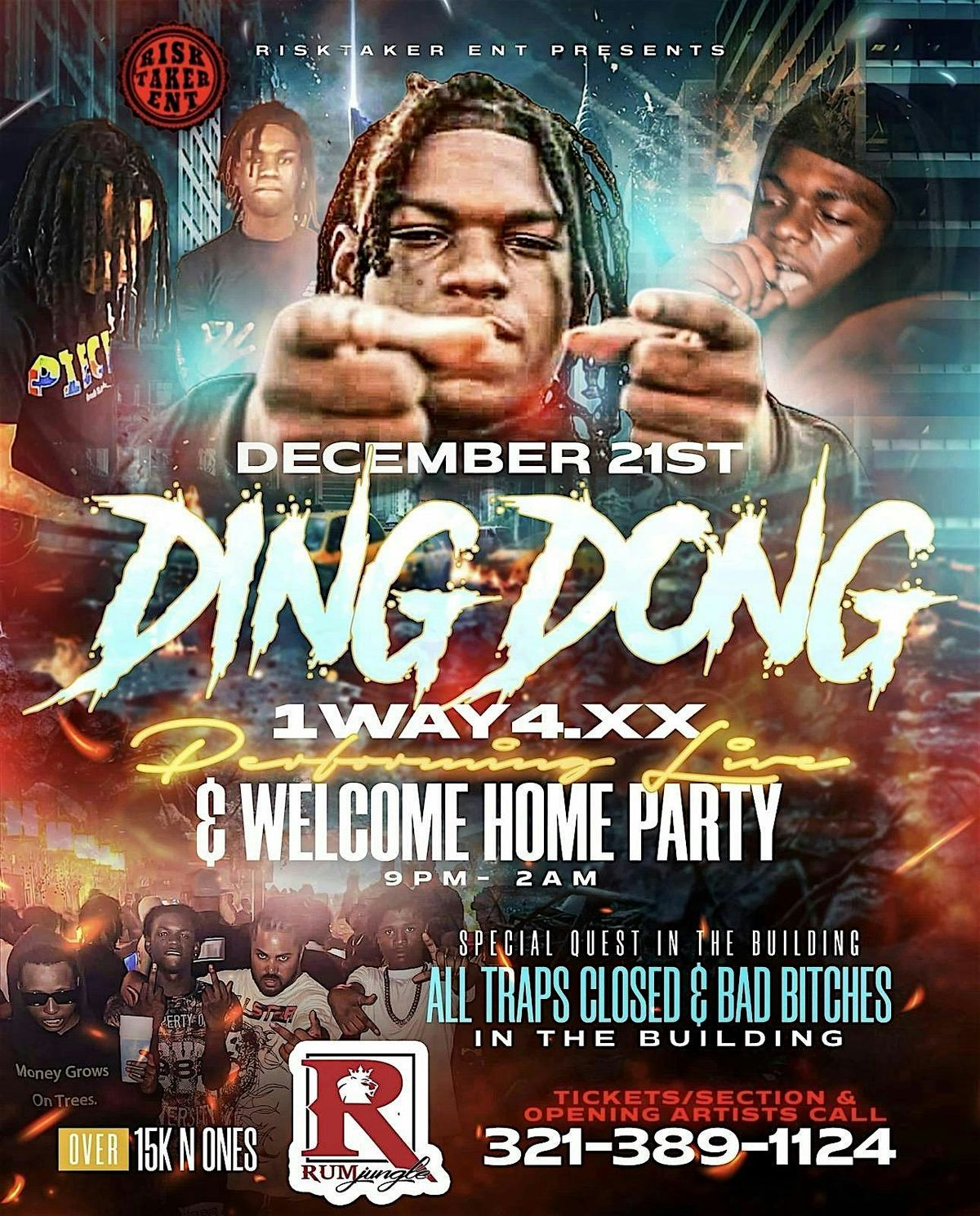 1way4xx & G40 Reaper invasion part 2, 21 December | Event in Orlando | AllEvents