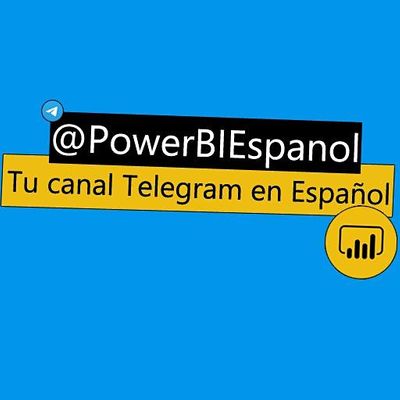 PowerBIEspanol Telegram Admins logo