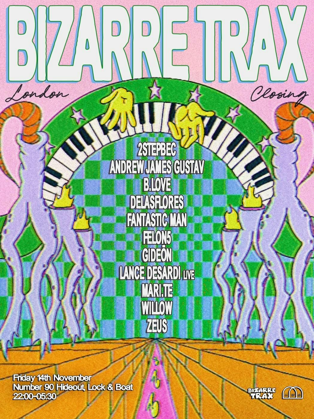 Bizarre Trax, 14 November | Event in Leytonstone | AllEvents