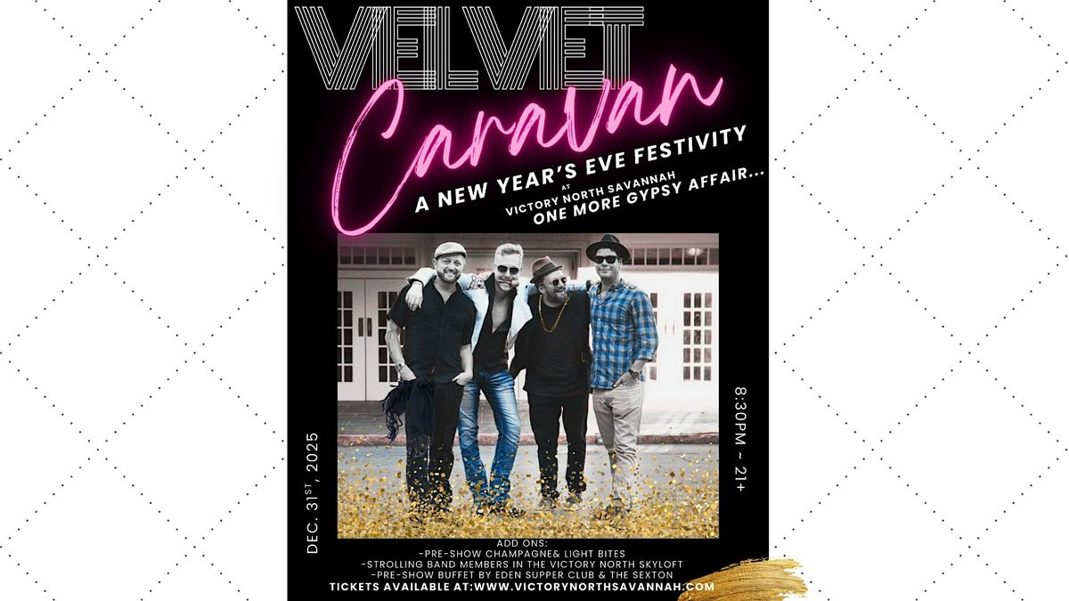 Velvet Caravan's New Years Eve Extravaganza, 31 December | Event in Savannah | AllEvents