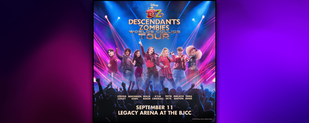 PARKING: Disney Descendants/Zombies: Worlds Collide Tour, 6 September | Event in Sunrise | AllEvents