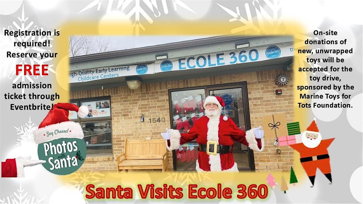 Photos with Santa @ Ecole 360- Palatine, 17 December | Event in Palatine | AllEvents