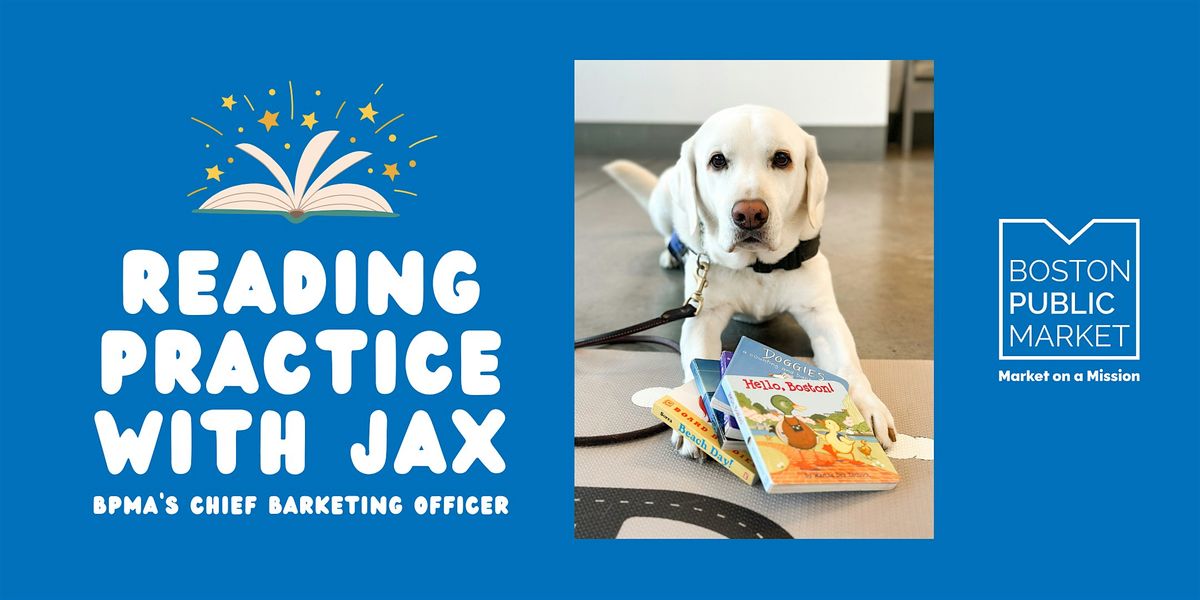 Reading Practice with Jax, Chief Barketing Officer at Boston Public Market, 23 December | Event in Boston