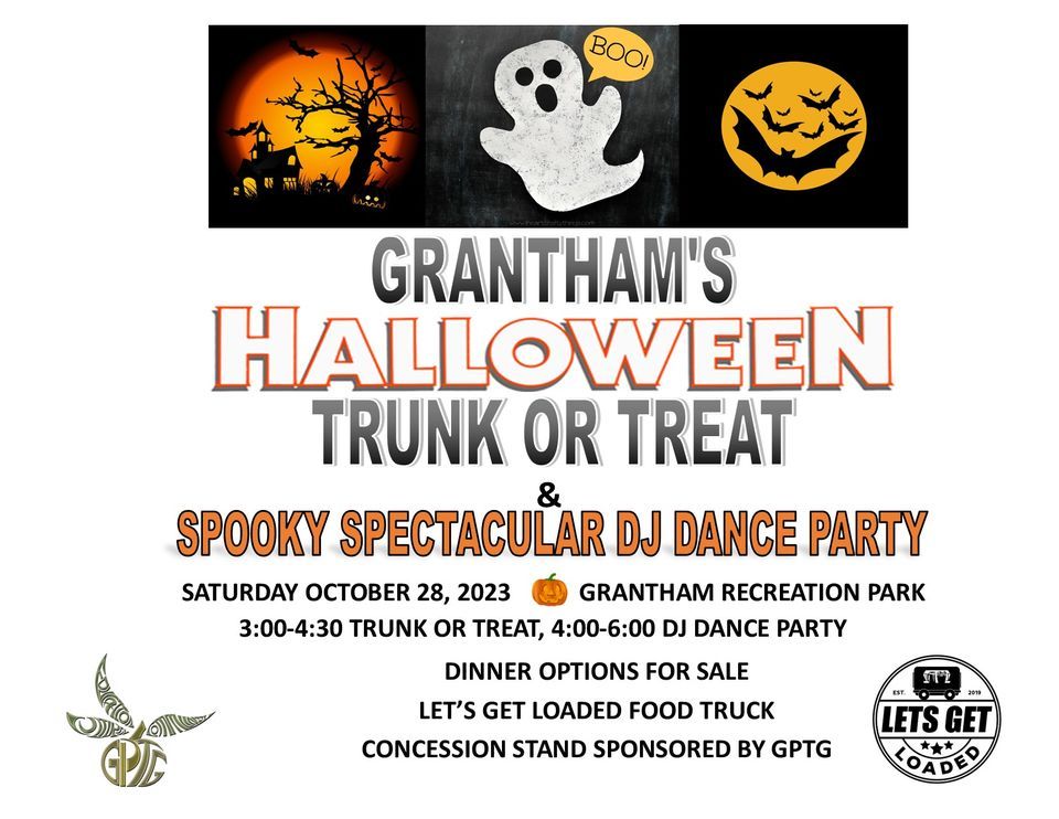 Granthams Halloween Trunk or Treat and DJ Dance Party, Grantham
