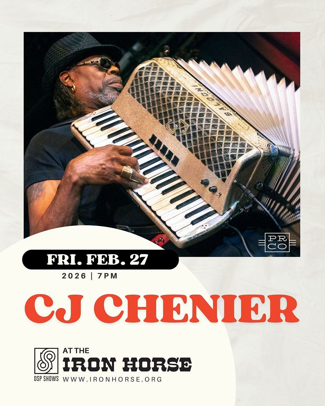C.J. Chenier, 16 February | Event in Berwyn | AllEvents