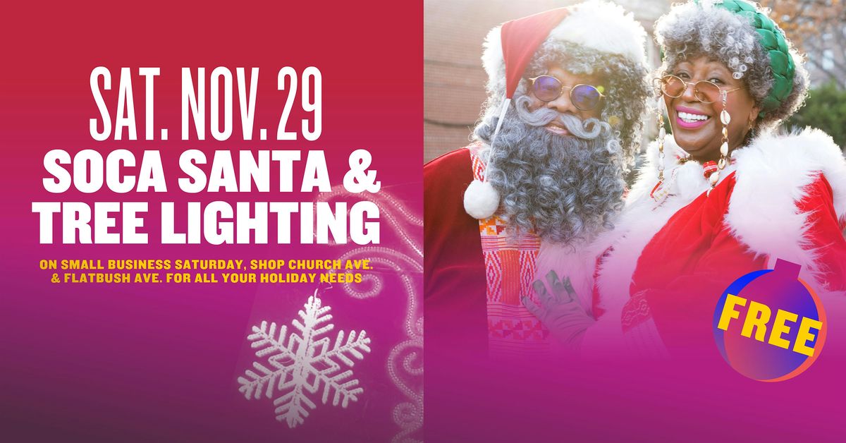 Meet Soca Santa and Annual Tree Lighting Ceremony | Event in Brooklyn | AllEvents
