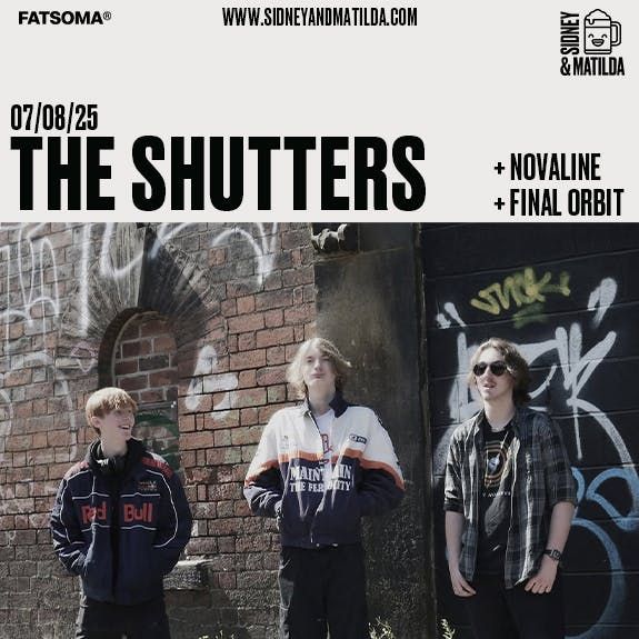 The Shutters + Novaline + Final Orbit , 7 August | Event in Sheffield | AllEvents