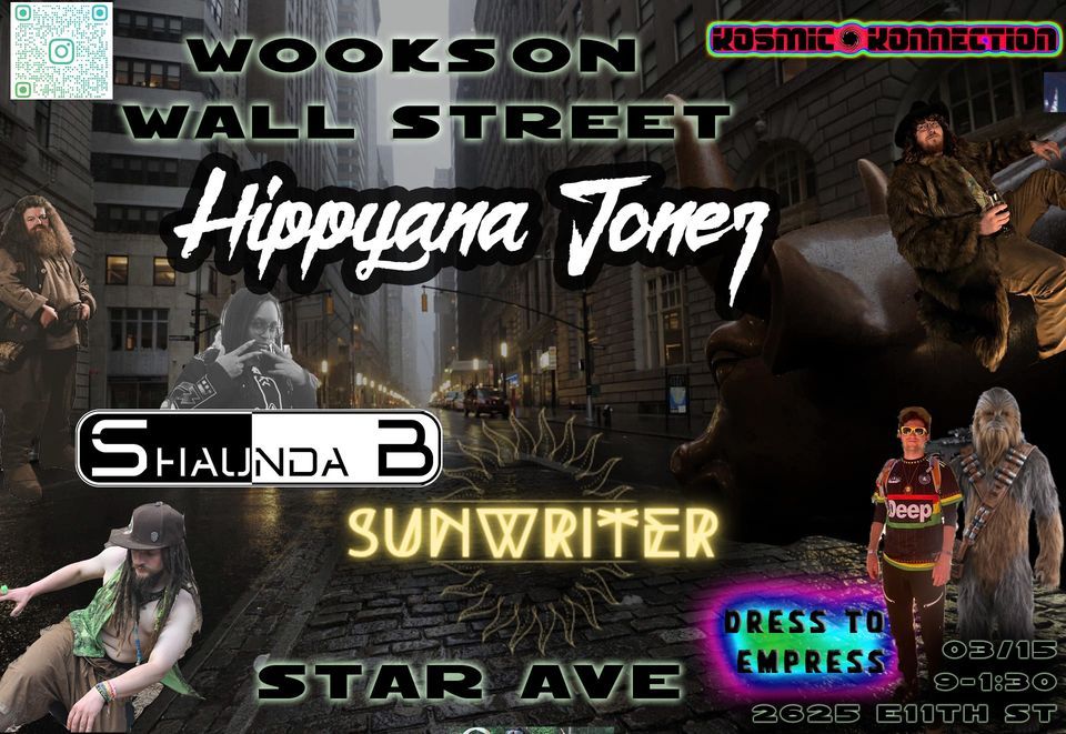 Wooks On Wallstreet, Star Avenue Hookah Lounge, Tulsa, 15 March to 16