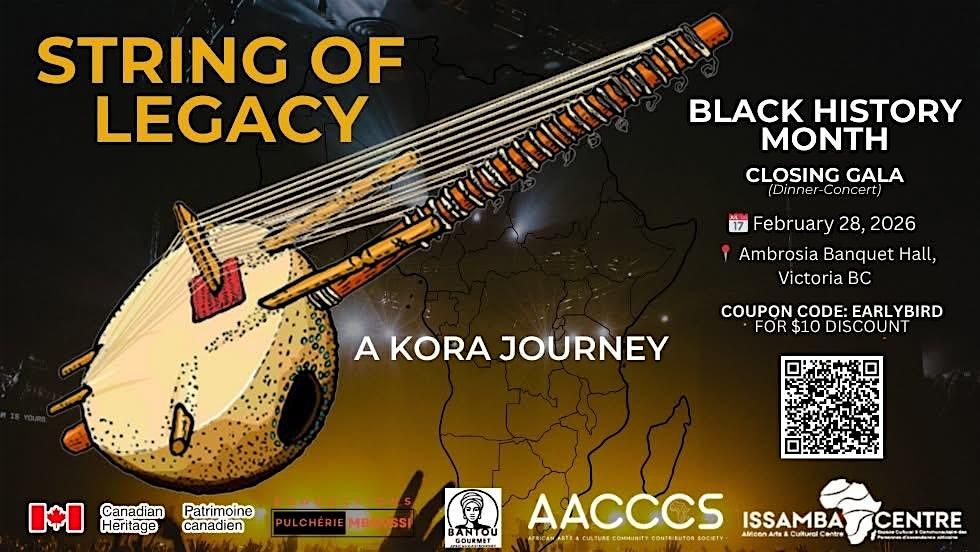 String of Legacy- Black History Month Closing Gala, 28 February | Event in Victoria | AllEvents