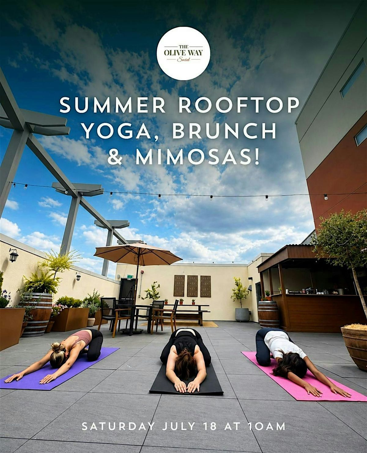 Rooftop Yoga, Brunch & Mimosas!