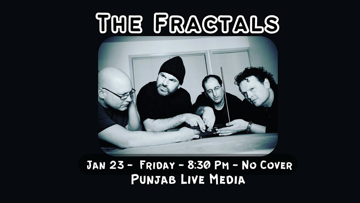 The Fractals, 23 January | Event in Media | AllEvents