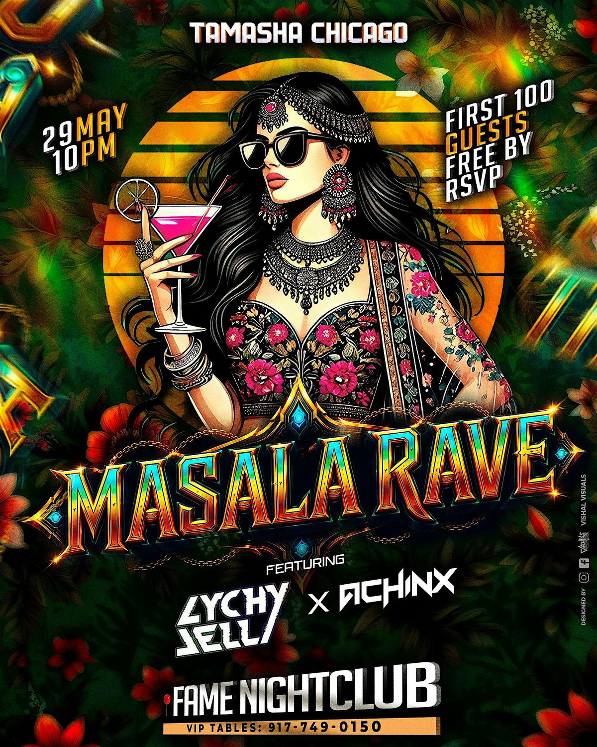 Chicago MASALA RAVE FT. LychyJelly X Achinx @Fame Nightclub – Things to ...