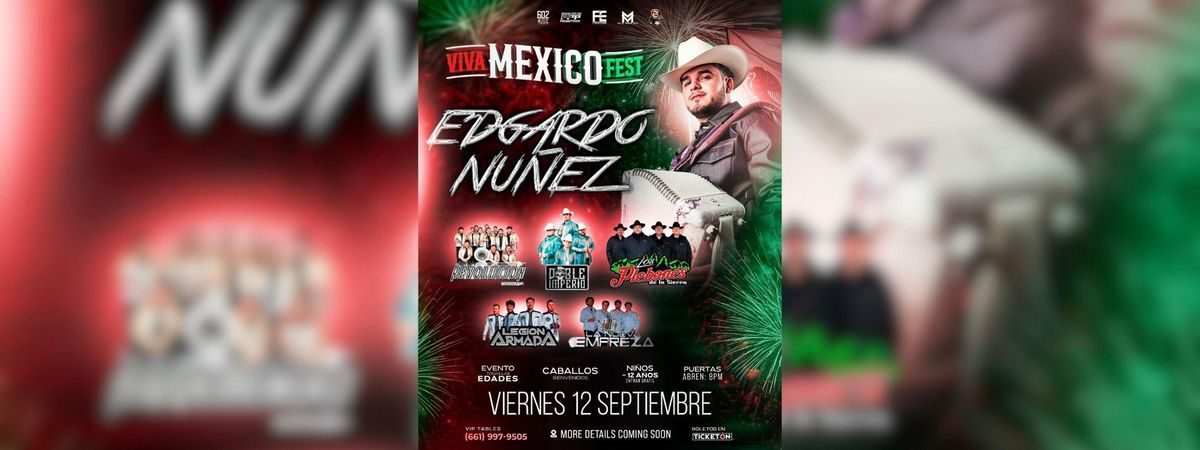EDGARDO NUÑEZ, BANDA REVOLUCION Y MAS, 12 September | Event in Fresno | AllEvents