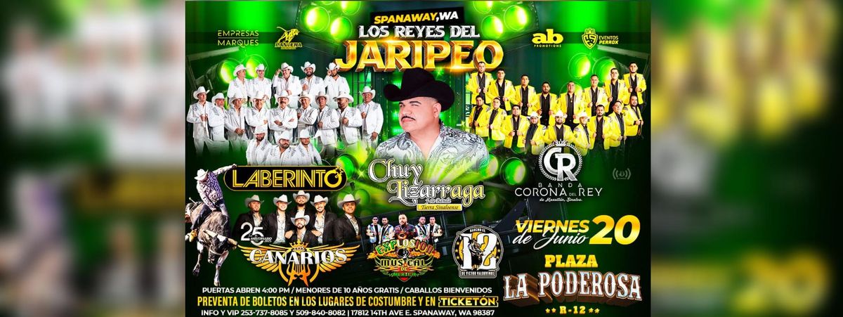 LABERINTO, CHUY LIZARRAGA & MAS, 20 June | Event in Spanaway | AllEvents