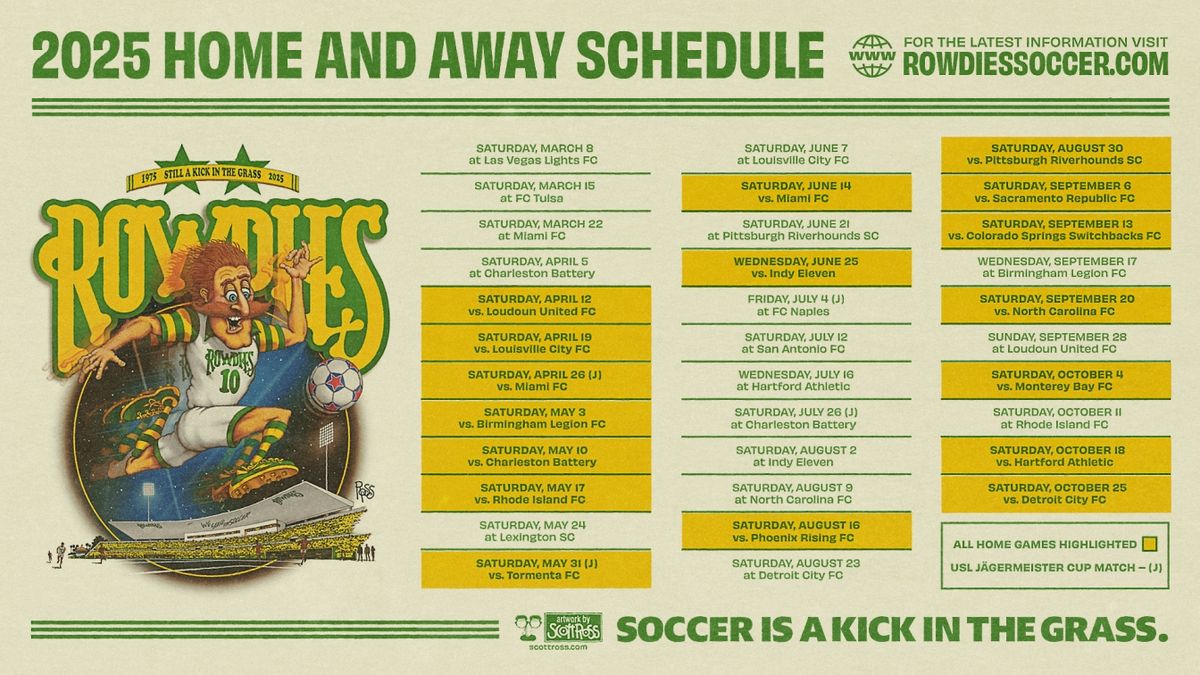 Louisville City FC vs. Tampa Bay Rowdies, 6 June | Event in Louisville | AllEvents