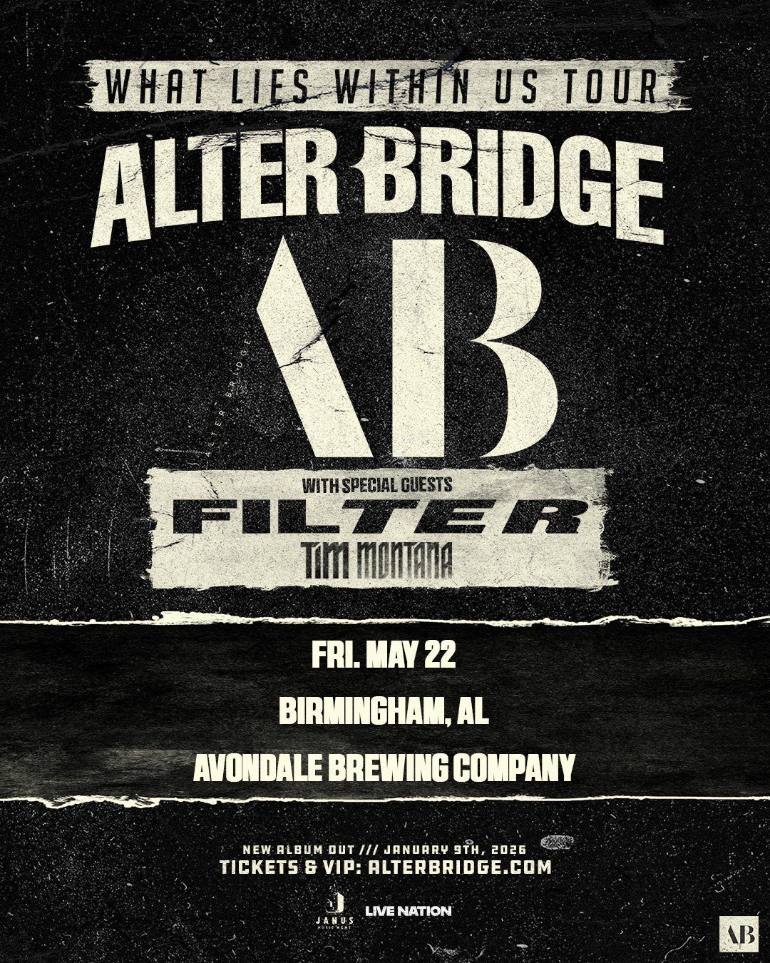 Alter Bridge, The Aztec Theatre, San Antonio, 19 November 2026 | AllEvents