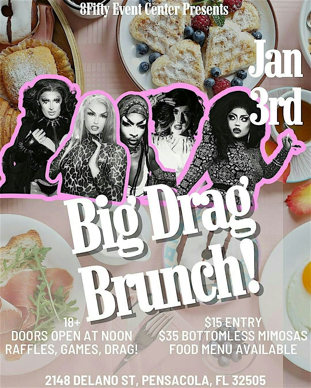 Big Drag Brunch!, 3 January | Event in Pensacola | AllEvents