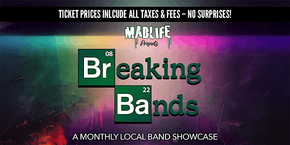 Breaking Bands — A Monthly Local & Regional Band Showcase, 27 January | Event in Woodstock | AllEvents