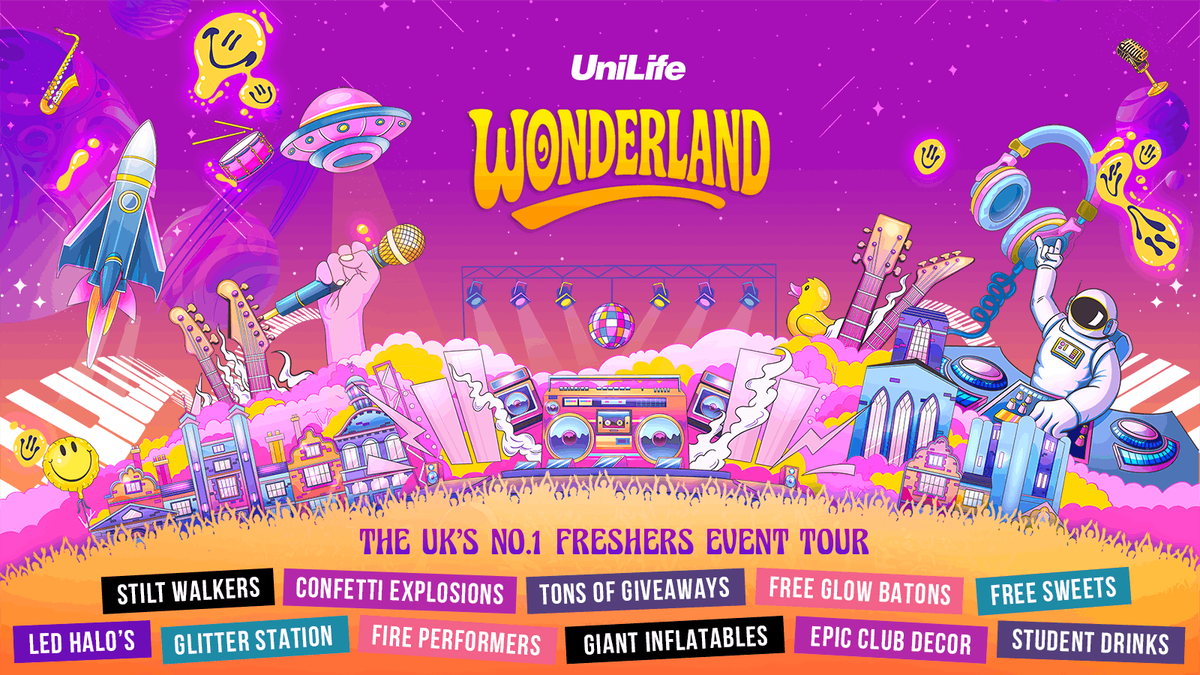 BRIGHTON WONDERLAND | BRIGHTON’S BIGGEST FRESHERS EVENT 🔥 |  FIRST 100 TICKETS ONLY £2 , 30 September