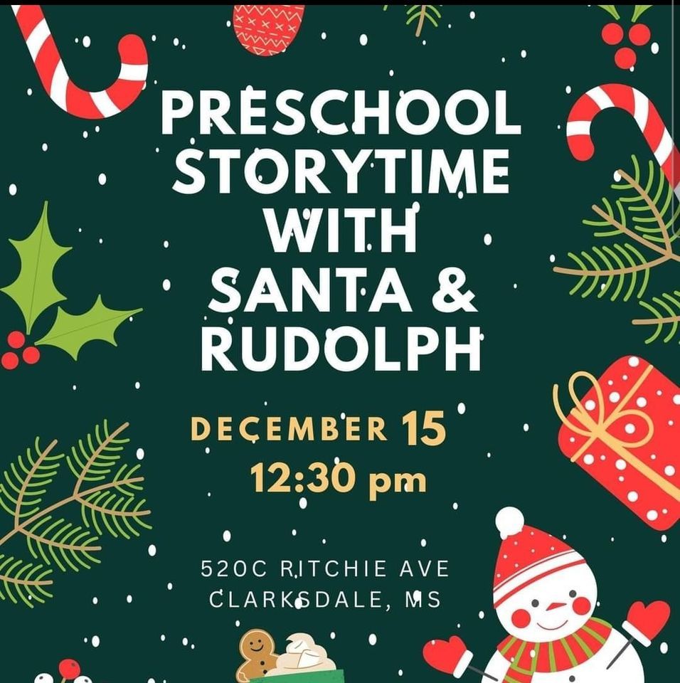 Holiday Preschool Story Time with Santa & Rudolph, Diaper Bank of the