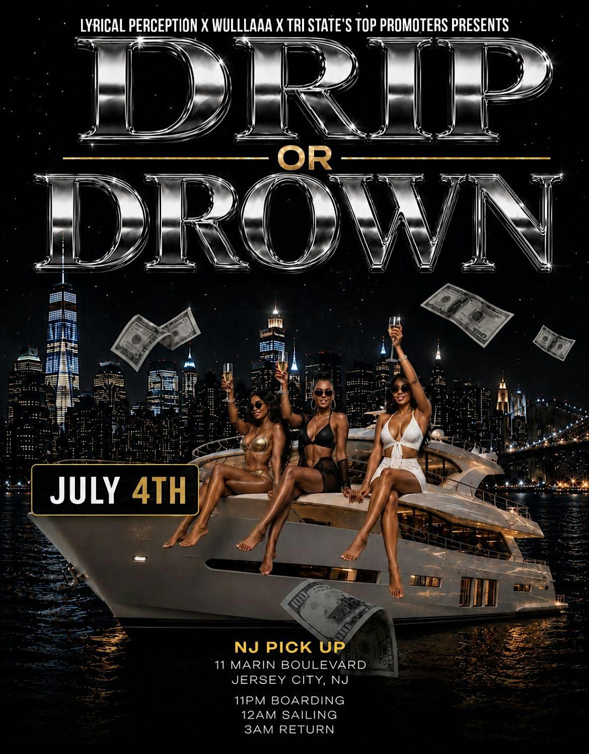 July 4th Drip or Drown Fourth Of July Edition