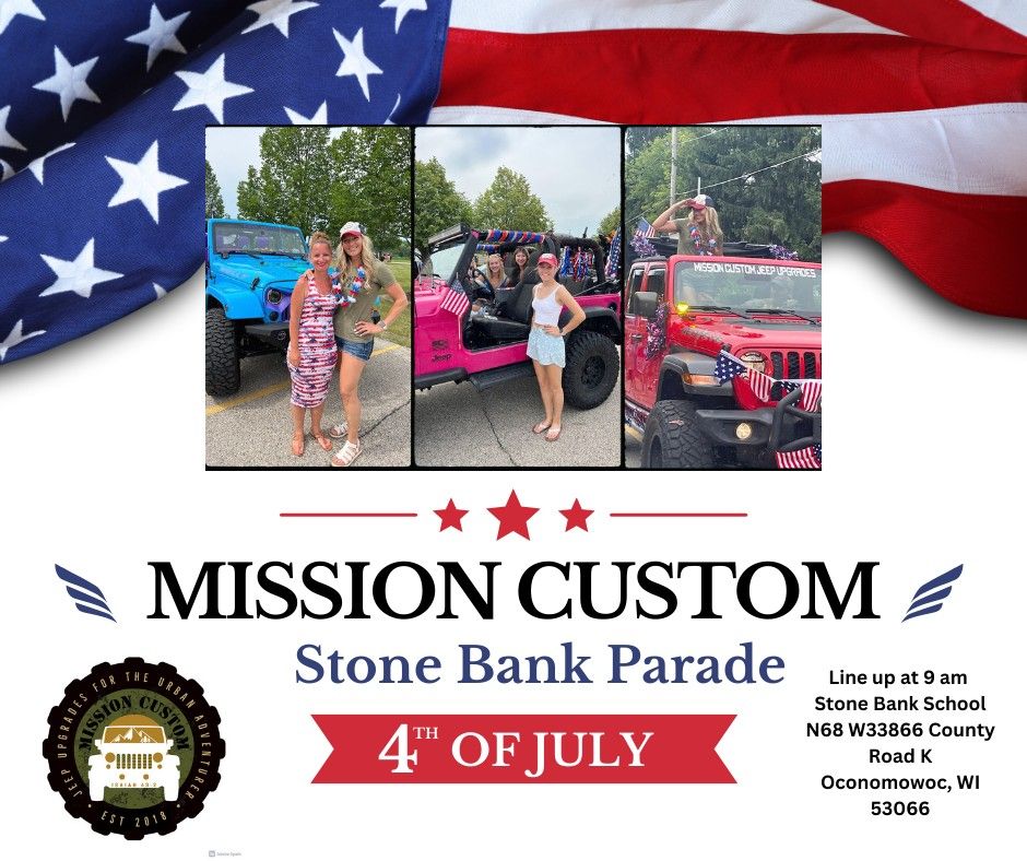 4th of July Parade, Stone Bank Elementary, Oconomowoc, July 4 2025