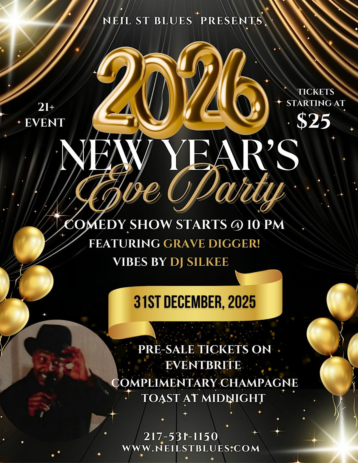 New Years Eve 2025, 31 December | Event in Champaign | AllEvents