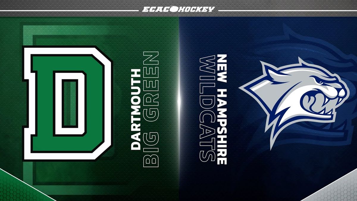 Dartmouth Big Green at New Hampshire Wildcats Mens Hockey at Whittemore Center Arena, 14 December | AllEvents