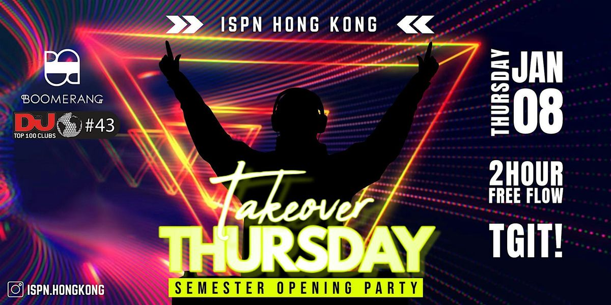 International Students Night | TGIT Semester Opening Party