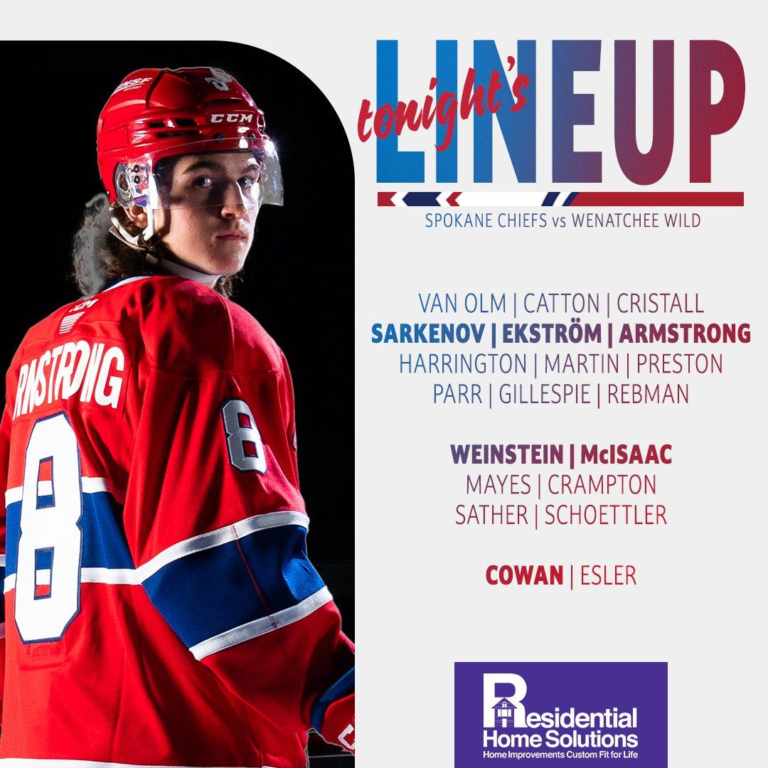 Wenatchee Wild vs. Spokane Chiefs, 27 December | Event in Wenatchee | AllEvents