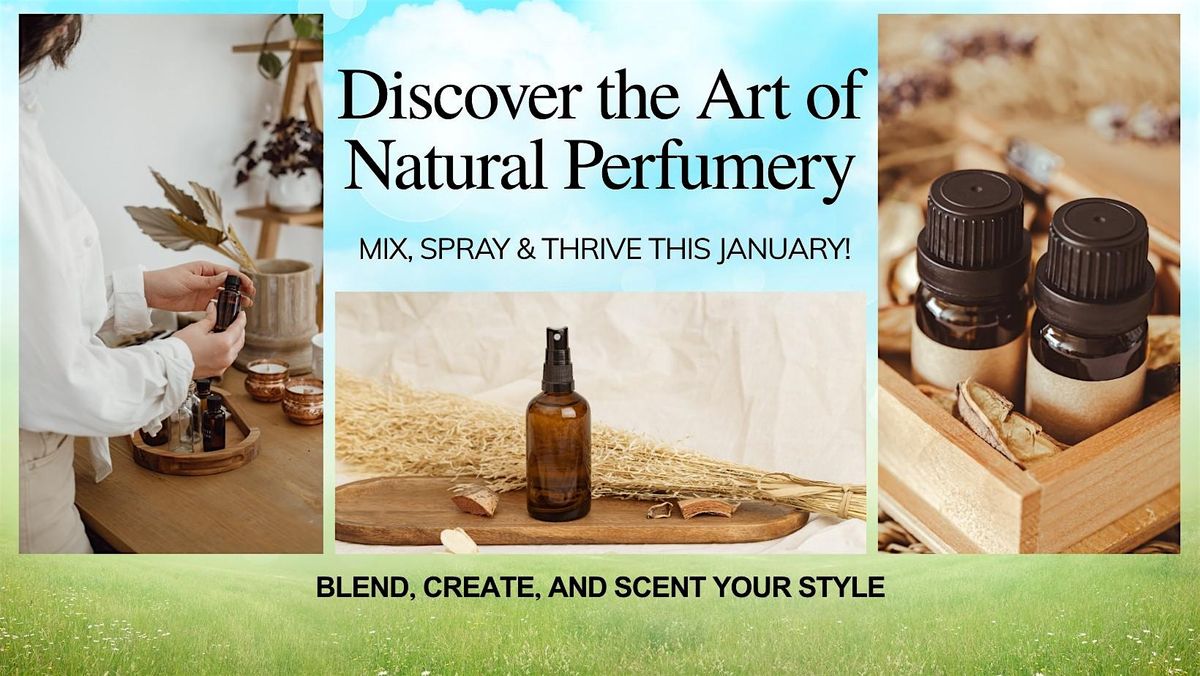 Create Your Signature Scent: Aromatherapy Perfume Workshop, 10 January | Event in Orlando | AllEvents