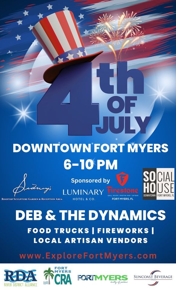 Freedom Fest July 4th Celebration, Downtown Fort Myers, July 4 2025