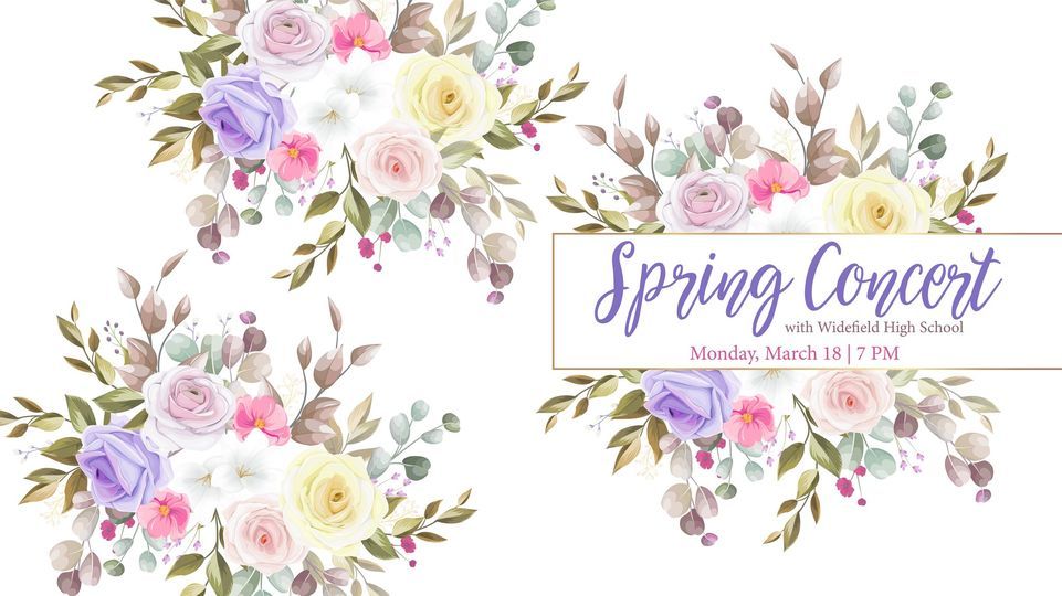 Spring Concert, Widefield High School, Colorado Springs, March 18 2024