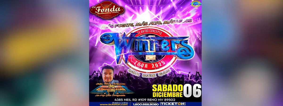 EL ANTRO CONCEPTO WINNERS EN RENO, 6 December | Event in Reno | AllEvents