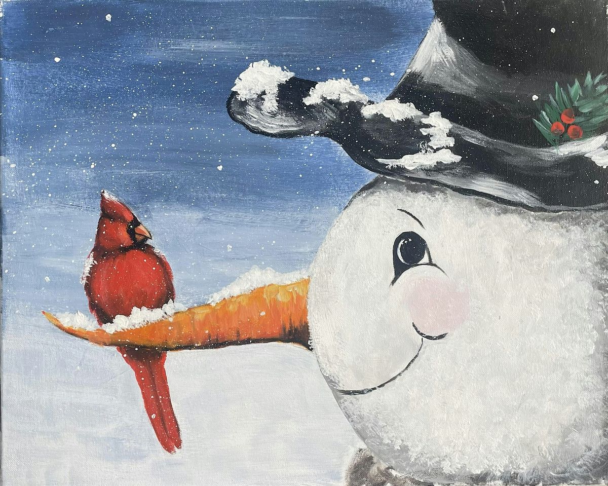 Frosty and Friend Painting Class, 21 December | Event in Clarksville | AllEvents