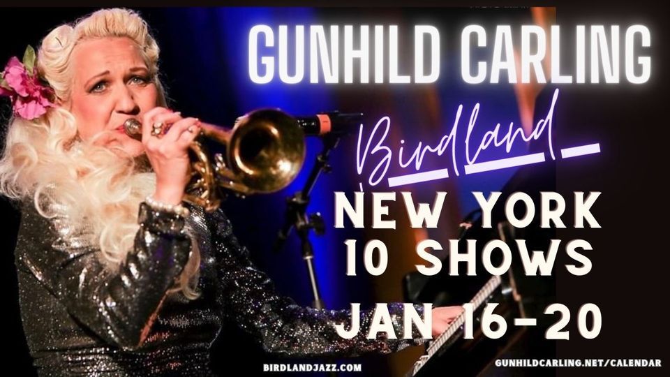 New York - Gunhild Carling at Birdland Jazz Club, Birdland Jazz Club,  Manhattan, 19 January 2024 | AllEvents.in