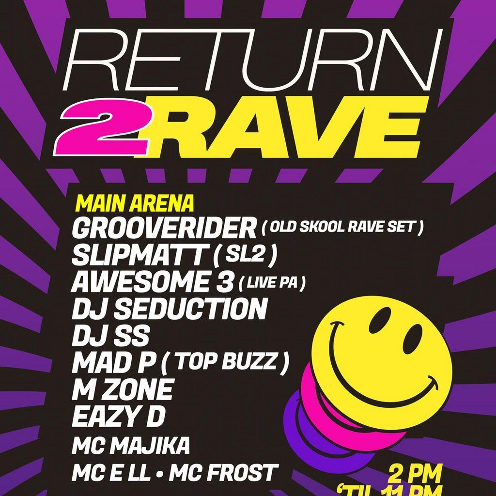 Return 2 Rave, 13 September | Event in Sheffield | AllEvents