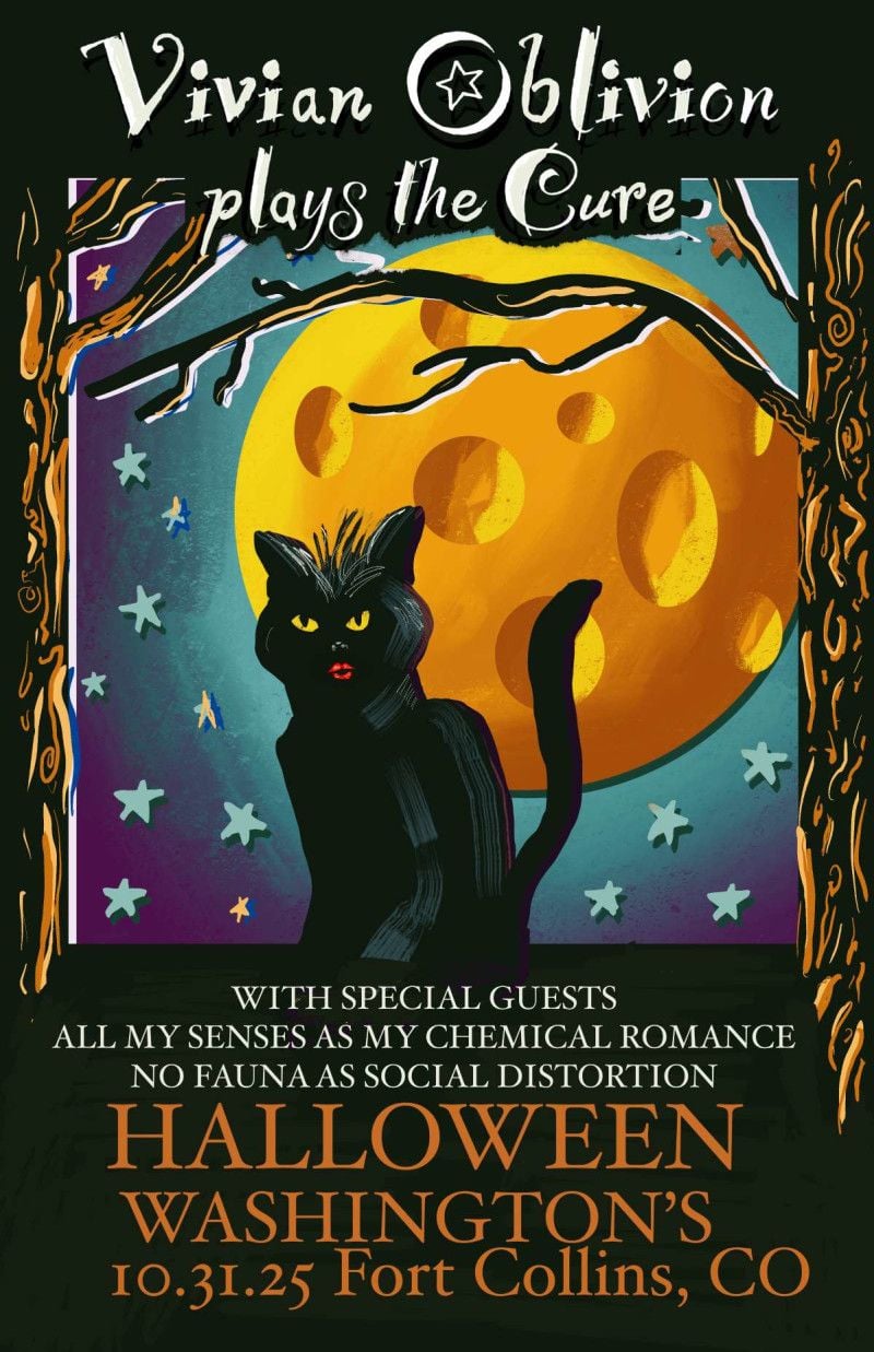 Vivian Oblivion's The Cure Halloween Show, 30 October | Event in Fort Collins | AllEvents