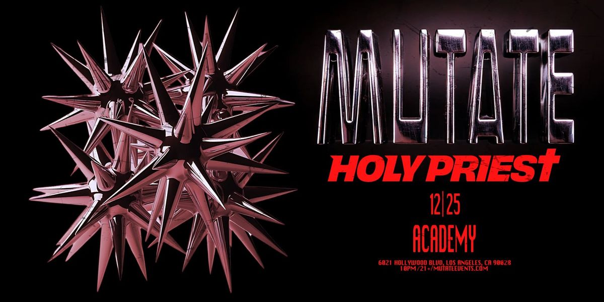 Holy Priest Hollywood Tickets, 27 December | Event in Hollywood | AllEvents