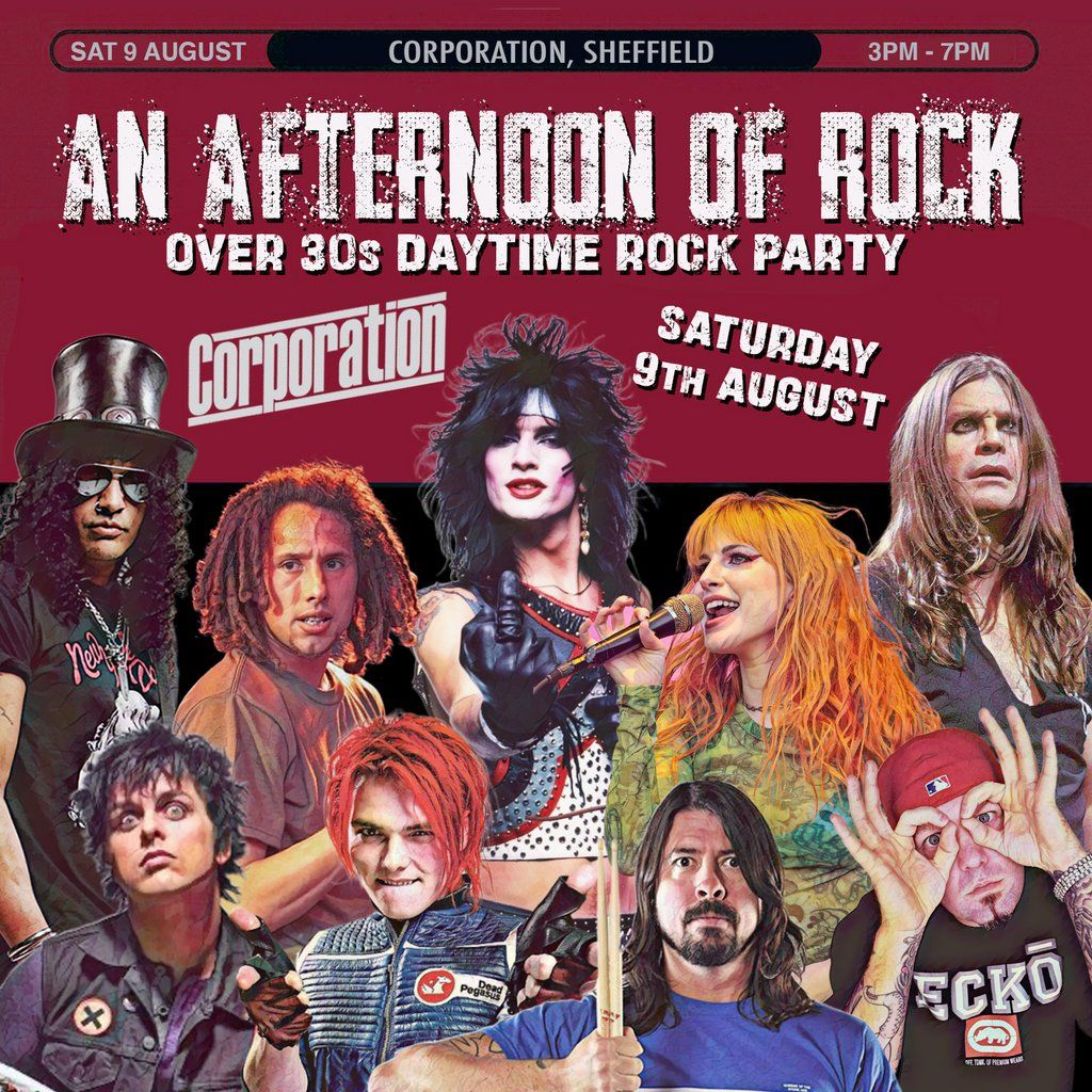 An Afternoon of Rock: SHEFFIELD (Over 30s Rock/Metal) 3pm-7pm | Event in Sheffield | AllEvents
