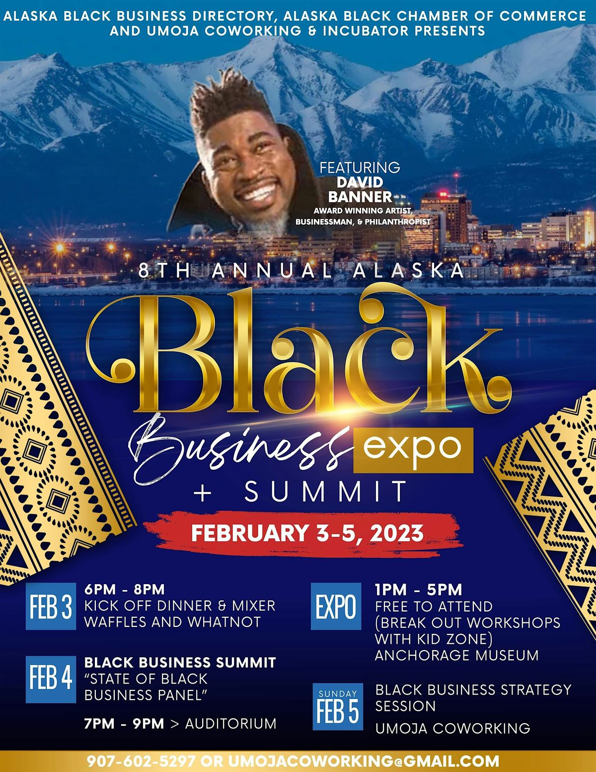 11th Annual Alaska Black Business Expo, Summit, After Party & Fashion Show, 7 February | Event in Anchorage