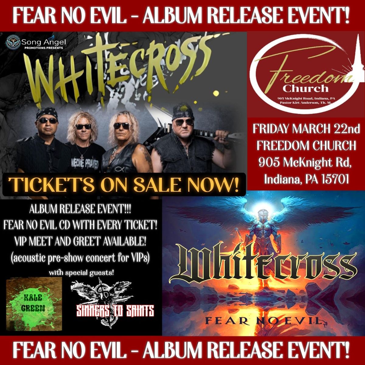 Fear at The Masquerade - Hell, 23 August | Event in Atlanta | AllEvents