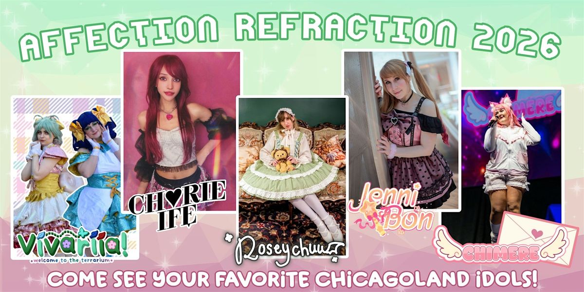Affection Refraction, 6 February | Event in Chicago | AllEvents