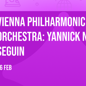 Vienna Philharmonic Orchestra: Yannick Nezet-Seguin