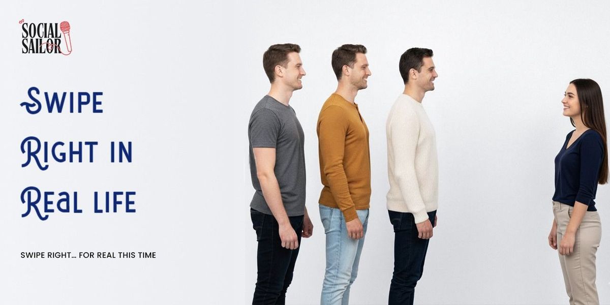 Swipe Right In Real Life, 29 November | Event in New Delhi | AllEvents