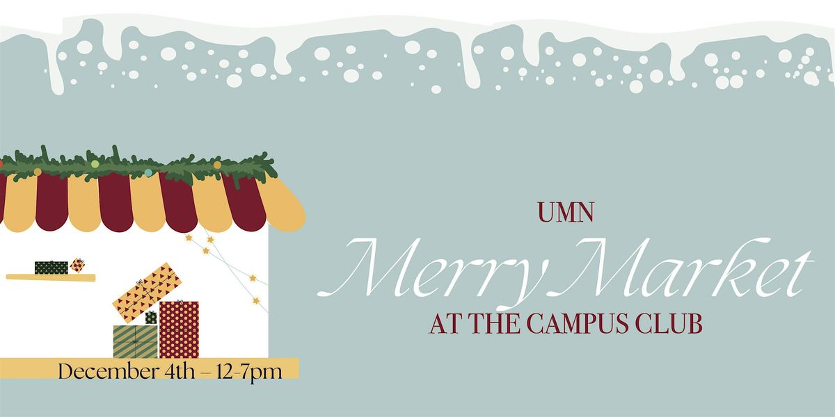 Merry Market at the Campus Club, 4 December | Event in Minneapolis | AllEvents