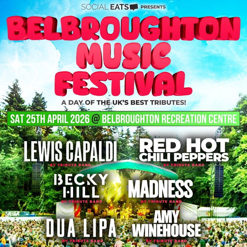 Belbroughton Music Festival 2026, 25 April | Event in Kidderminster | AllEvents